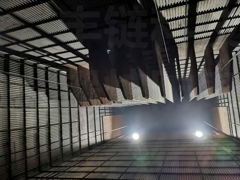 水冷壁防磨格栅经纬网格结构案例：重庆某造纸有限公司